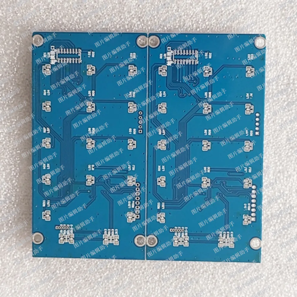 Double-sided PCBs,2.0Z copper,HAL-LF, FR4,0.6-3.2mm board thickness,for industrial control circuit Min Solder Mask bridge 0.1mm.