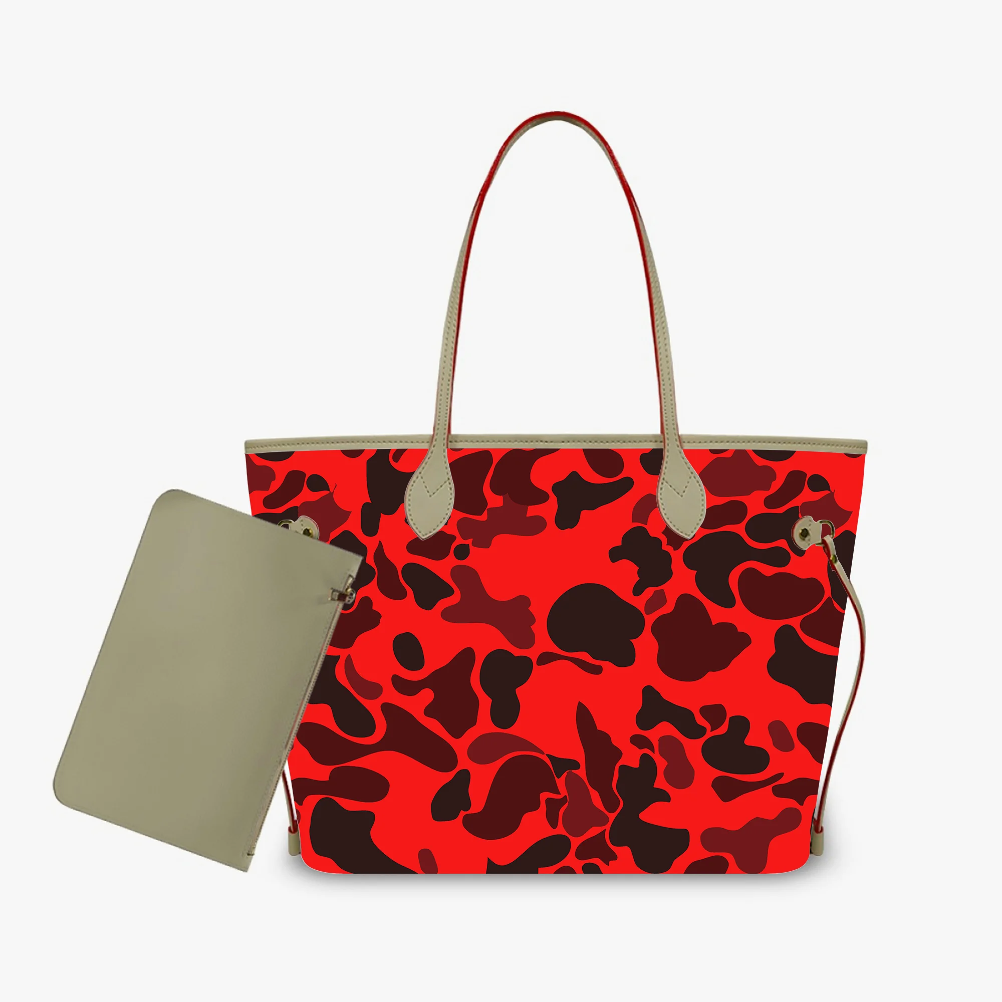 

Customized Harge Capacity Handbags Tote Bags Fashionable Daily Casual Ample Space Elegant High Quality And Oightweight