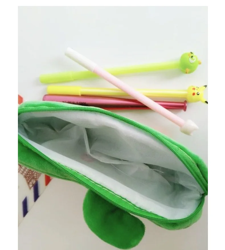 BT21 Pen Bag Creative Animal Pen Bag Thin Printed Rectangular Stationery, Learning Supplies, Makeup Supplies Storage view 6
