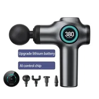 Massage Gun Deep Tissue, Muscle Fascia gun,Muscle Massage Gun for Pain Relief with 4 Massage Heads & 6 Speeds