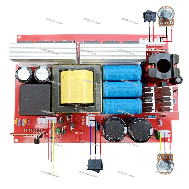 6 Large Tube 800 Watt Head Circuit Board High Power DIY Parts 12V Booster All-in-one Motherboard