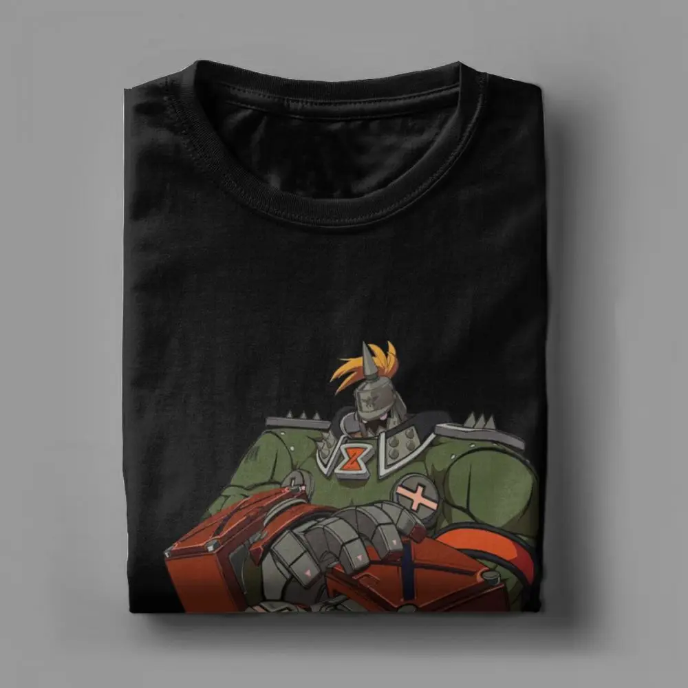 Video Games Tee Shirt Men's T-Shirt Potemkin- Xrd GG Guilty Gear T Shirt GuiltyGear Sign Fighting Plus Size Cotton Clothes Swag