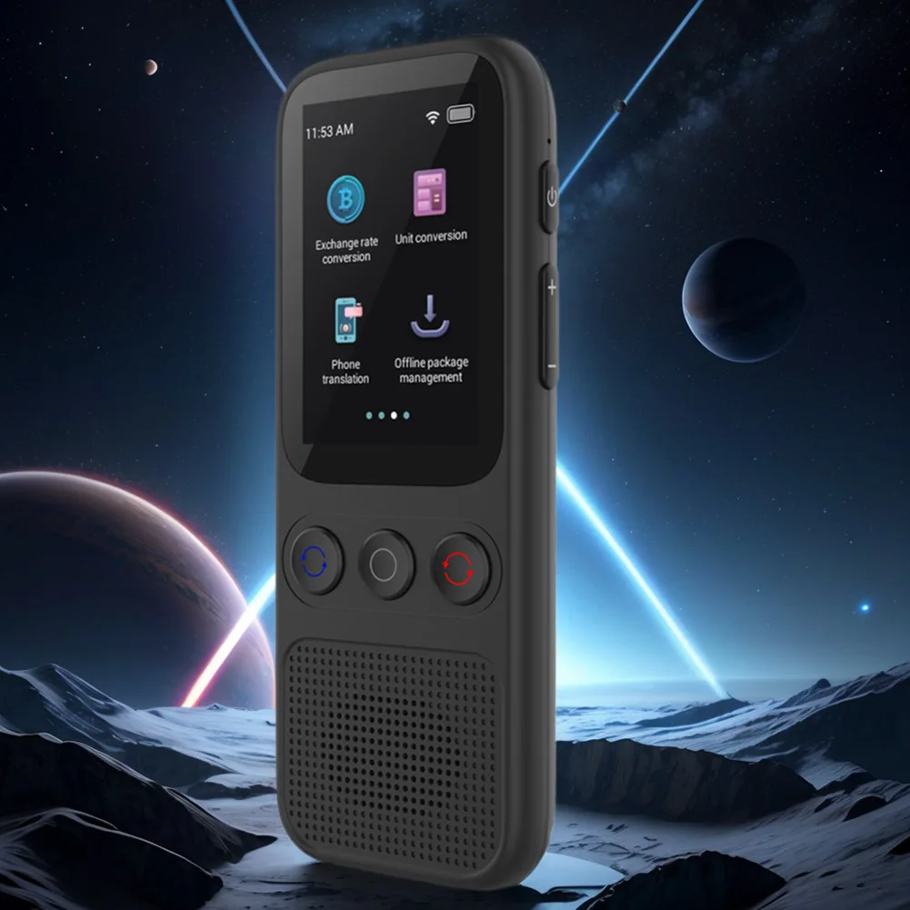 

Instant Voice Translator Support 138 Languages Real-Time Translation Device with Online Offline Translation for Travel Business