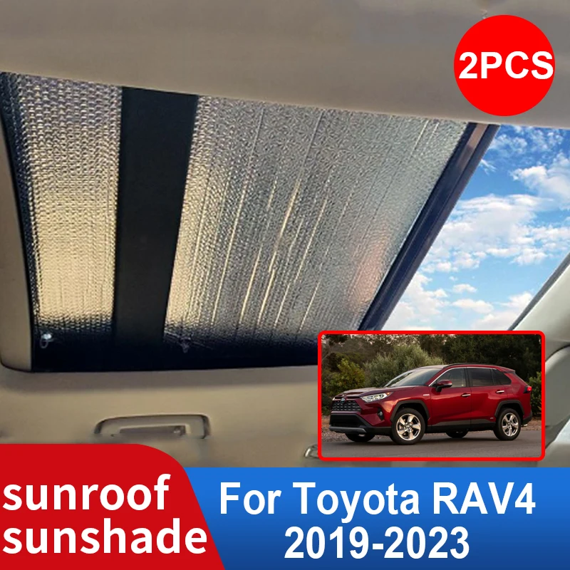 

Car Sunroof Sunshade for Toyota RAV4 RAV 4 XA50 2023 2022 2021 2020 2019 Auto Roof Sunscreen Heat Insulation Anti-UV Windscreen