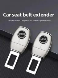 New general Car Seat Belt Extender seat belt buckle with car logo unique style of seat belt buckle Adjustable Car Accessories