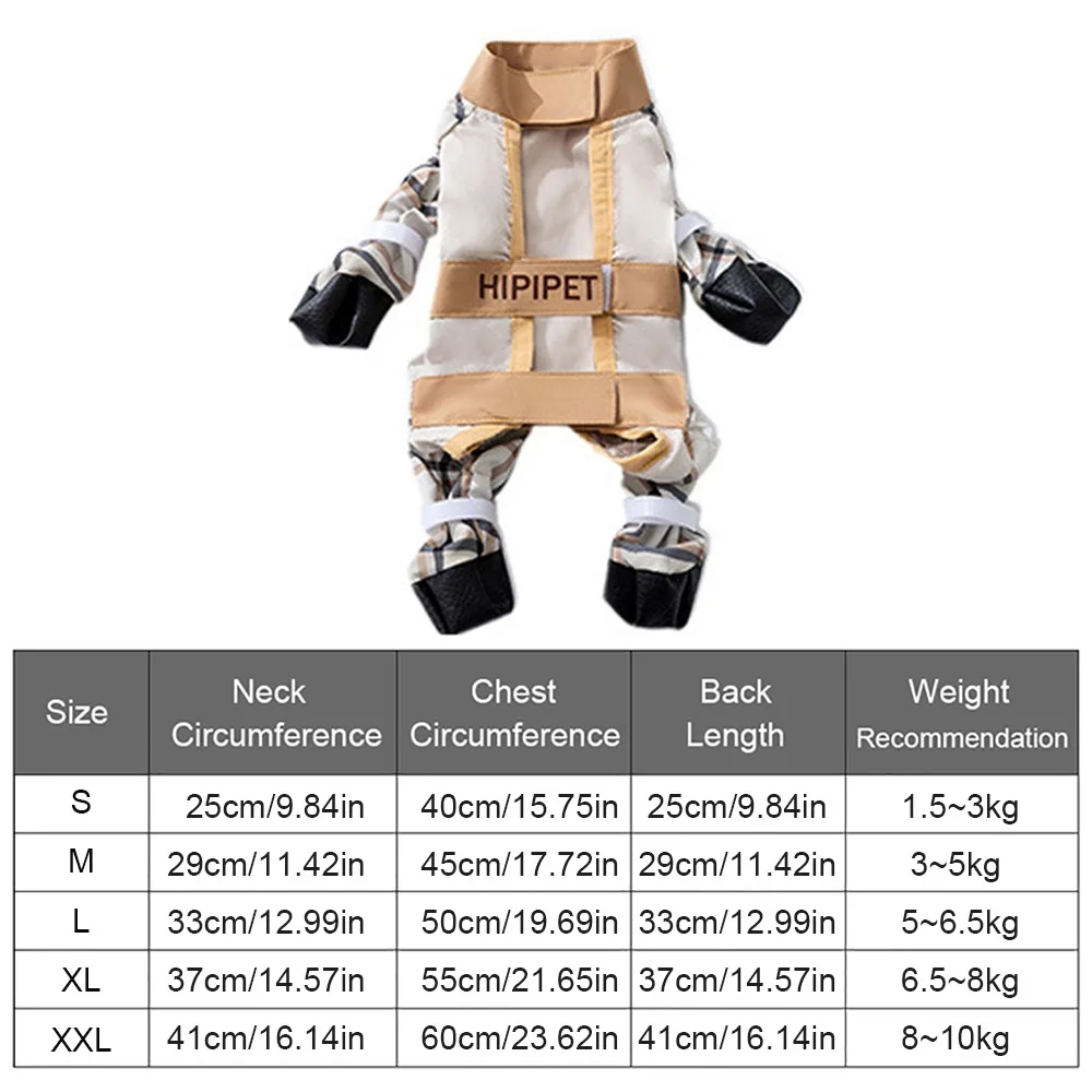 

Paw/Leg Protection Pet Strolling Going Out Pants Waterproof Anti-Slip Dog Four-Legged Pants Dust-proof Dog Boot Leggings