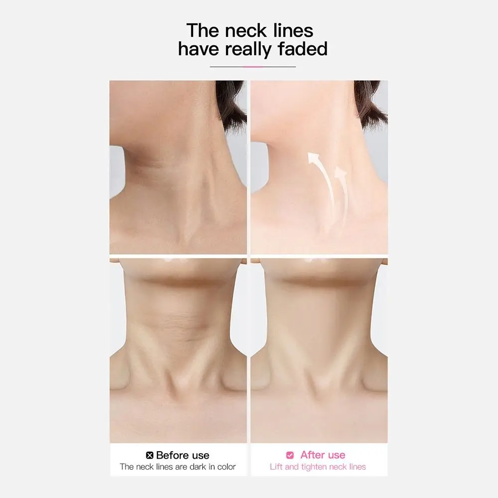 

10PCS Waterproof Neck Lifting Tape Transparent Fading Invisible Tape Window Display Elasticity Adhesive Stickers Neck Firming
