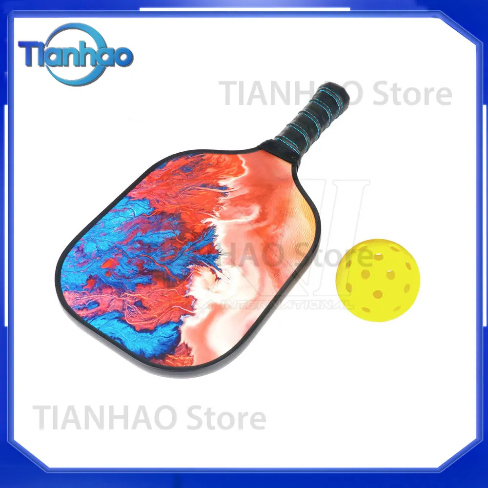 Customizable Tennis Racket for Outdoor Sports Carbon Fiber Pickleball Paddle for Pickleball Racket