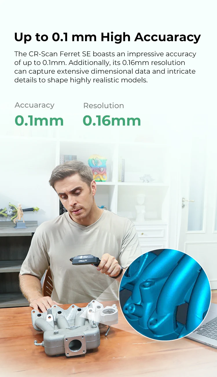 Creality 3D Scanner CR-Scan Ferret pour impression 3D Creality 3D Scanner CR-Scan Ferret pour impression 3D