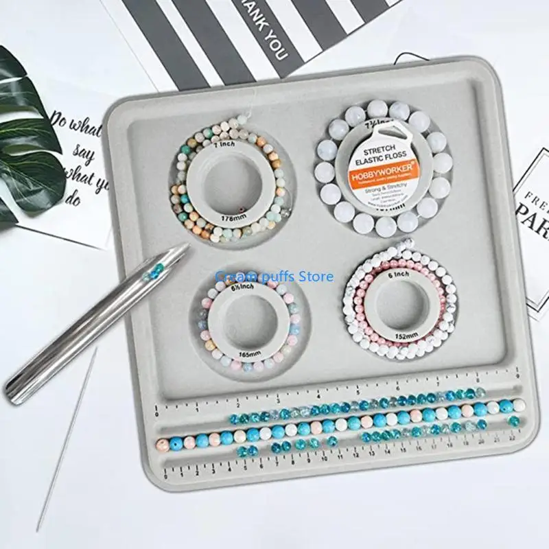 50LE BRACELEGELHA PLACA PEDRO BEADO JOIXAS ARGANIZER JOIXAS TROOL FERRAMENTO BAVELA CINZ