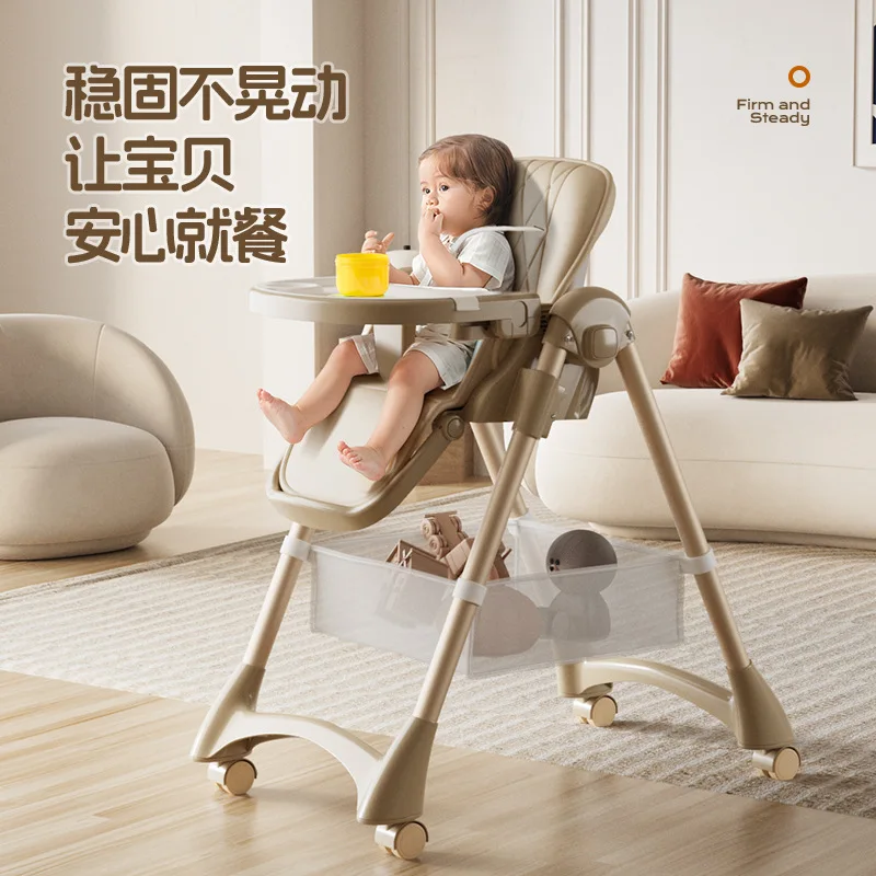 كراسي عالية كرسي طعام للأطفال متعدد الوظائف كرسي طعام للأطفال كرسي طاولة طعام بلاستيكي محمول للمنزل