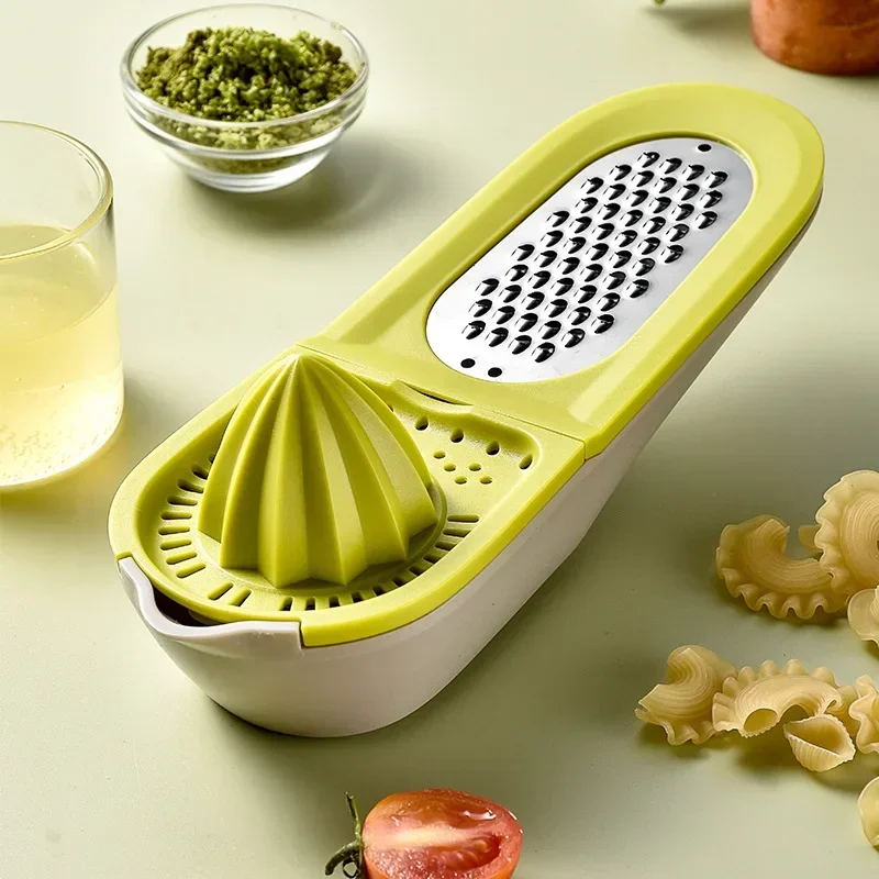 

Creative 2-in-1 Juicer Lemon Press Multifu Kitchen Tool Household Fruit and Vegetable Slicer Manual Orange Press Wholesale