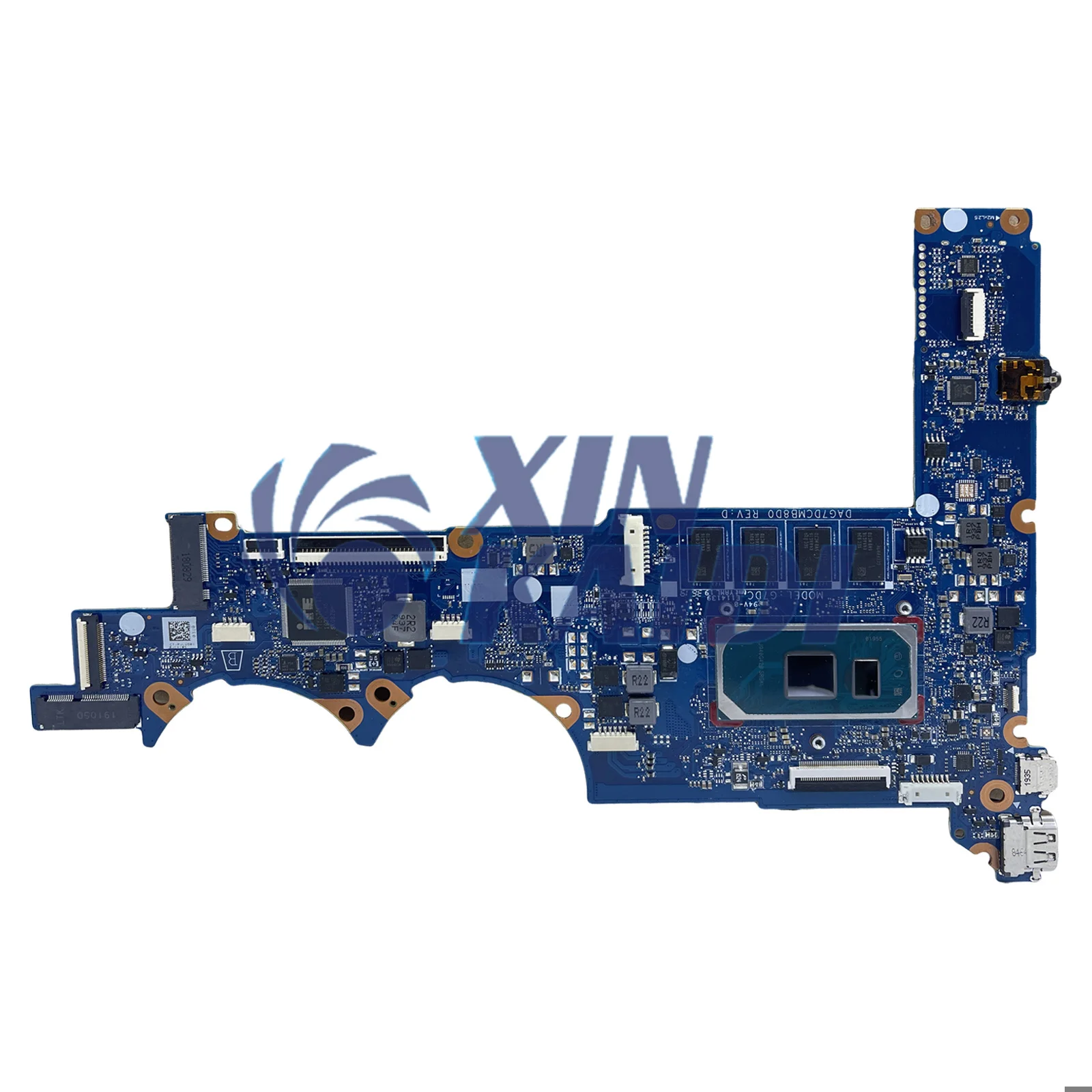 Laptop Motherboard For HP Pavilion 13-AN L68367-601 L68368-601 DAG7DCMB8D0 Computer Mainboard with I3 I5 I7 10th 8G RAM