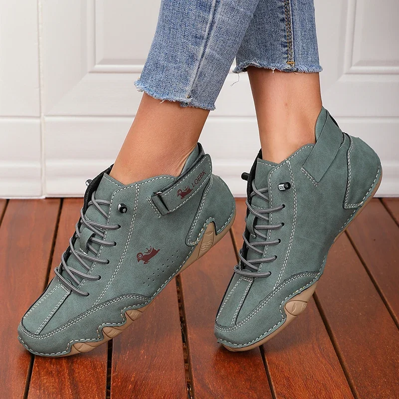 Men Women Sneakers Soft Soled Lazy Loafers Anti Slip Outdoor Work Shoes Fashion Driving Flat Bottomed Comfort Casual Footwear