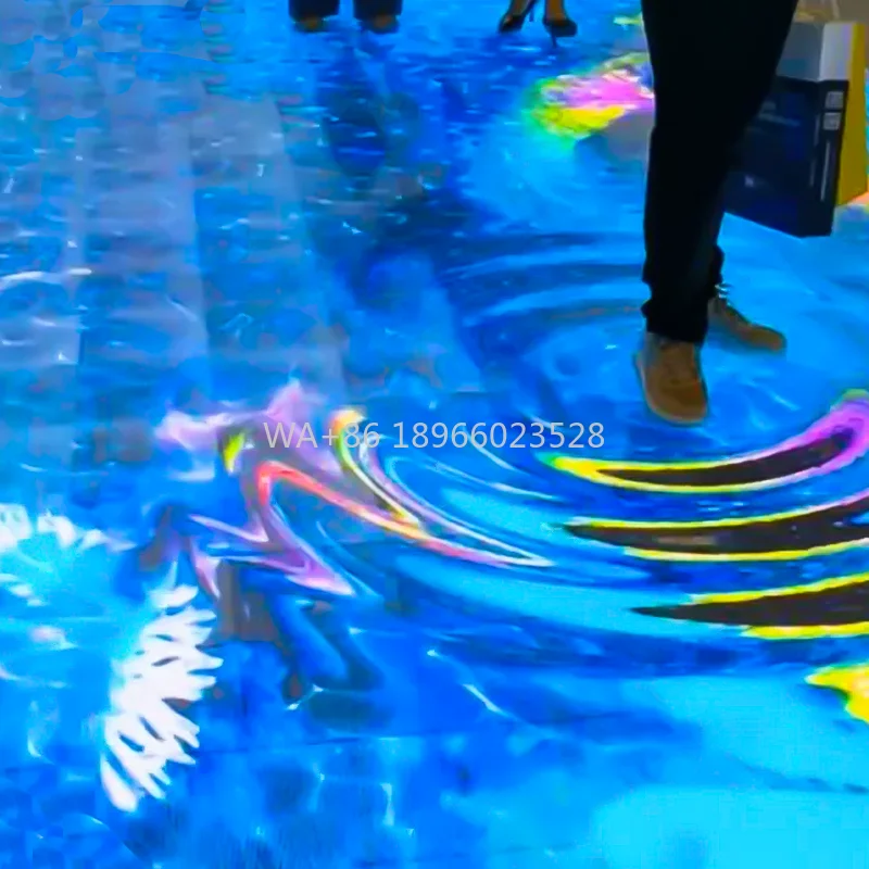 

New Technology Full Color Interactive P3.91 Dance Floor LED Screen for Night Club Disco Bar & KTV