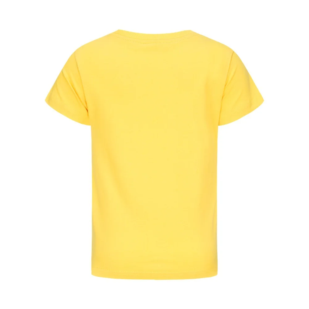 Geometry Dash TShirt Kids Cartoon Clothes Boys 100% Cotton T-shirt Children Fashion Clothing Toddler Girls Short Sleeve Tops