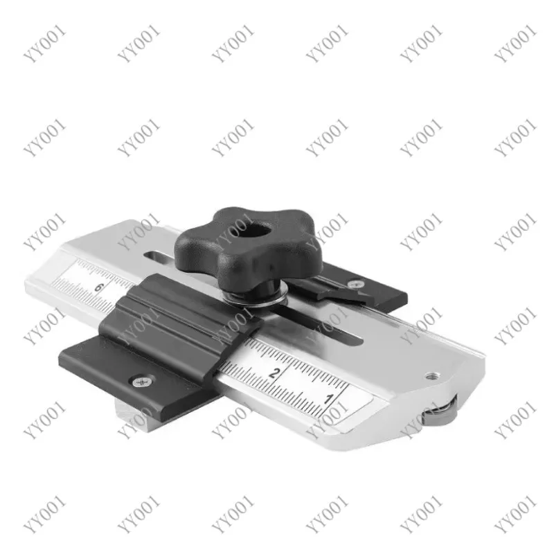 

Thin Rip Tablesaw Jig Aluminum Alloy Feather Board Woodworking Tool for Table Saw Router
