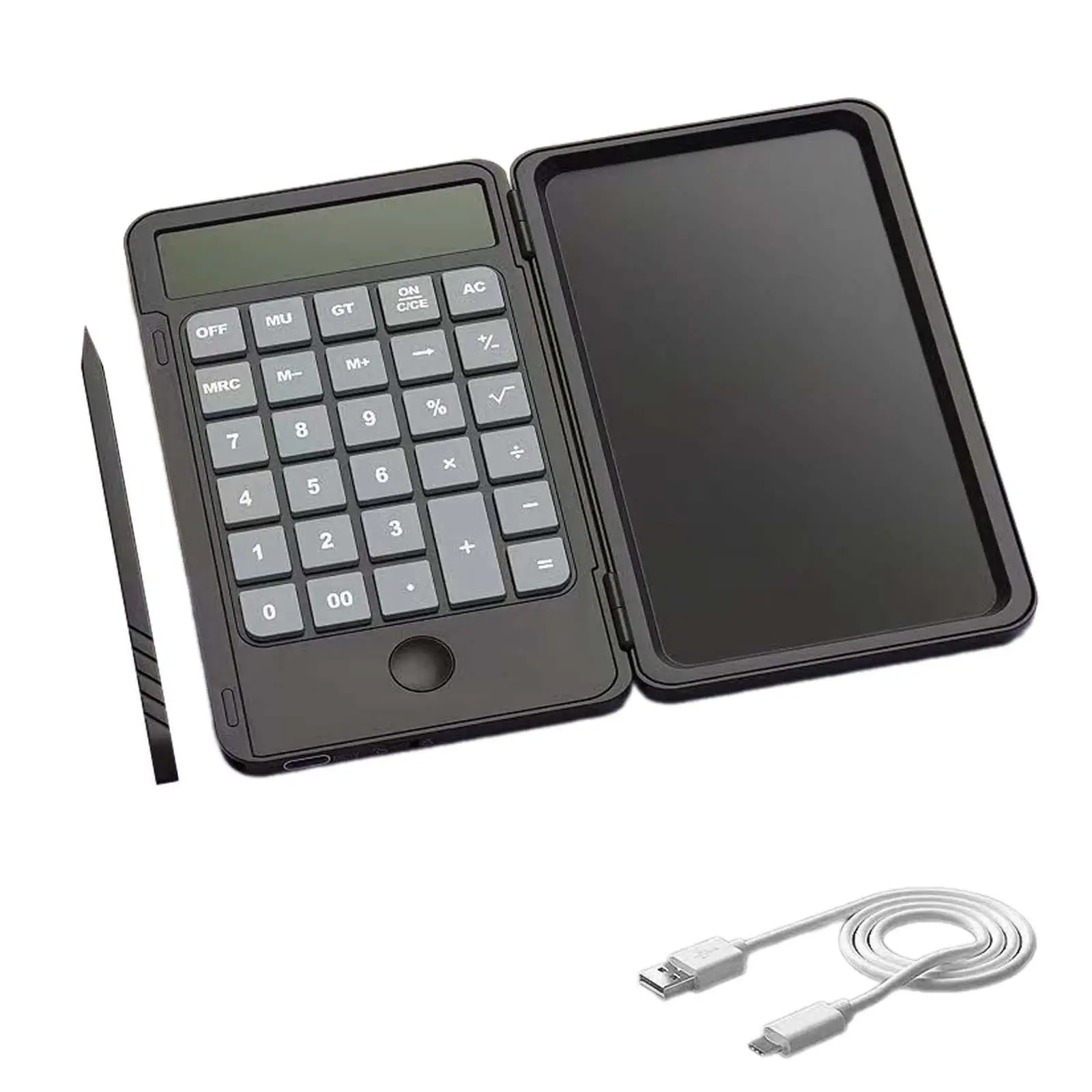 Practical Pocket Calculator with Electronic Memo Pad and Stylus for Business Meetings Classroom Study and Work