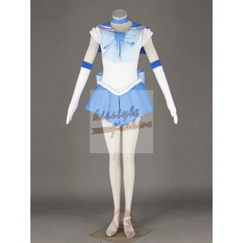 

qq273Pretty Soldier Anime Venus Jupiter Mercury Mars Neptune Saturn Chibi Moon G1 Woman Girl Dress Halloween Cosplay Costume