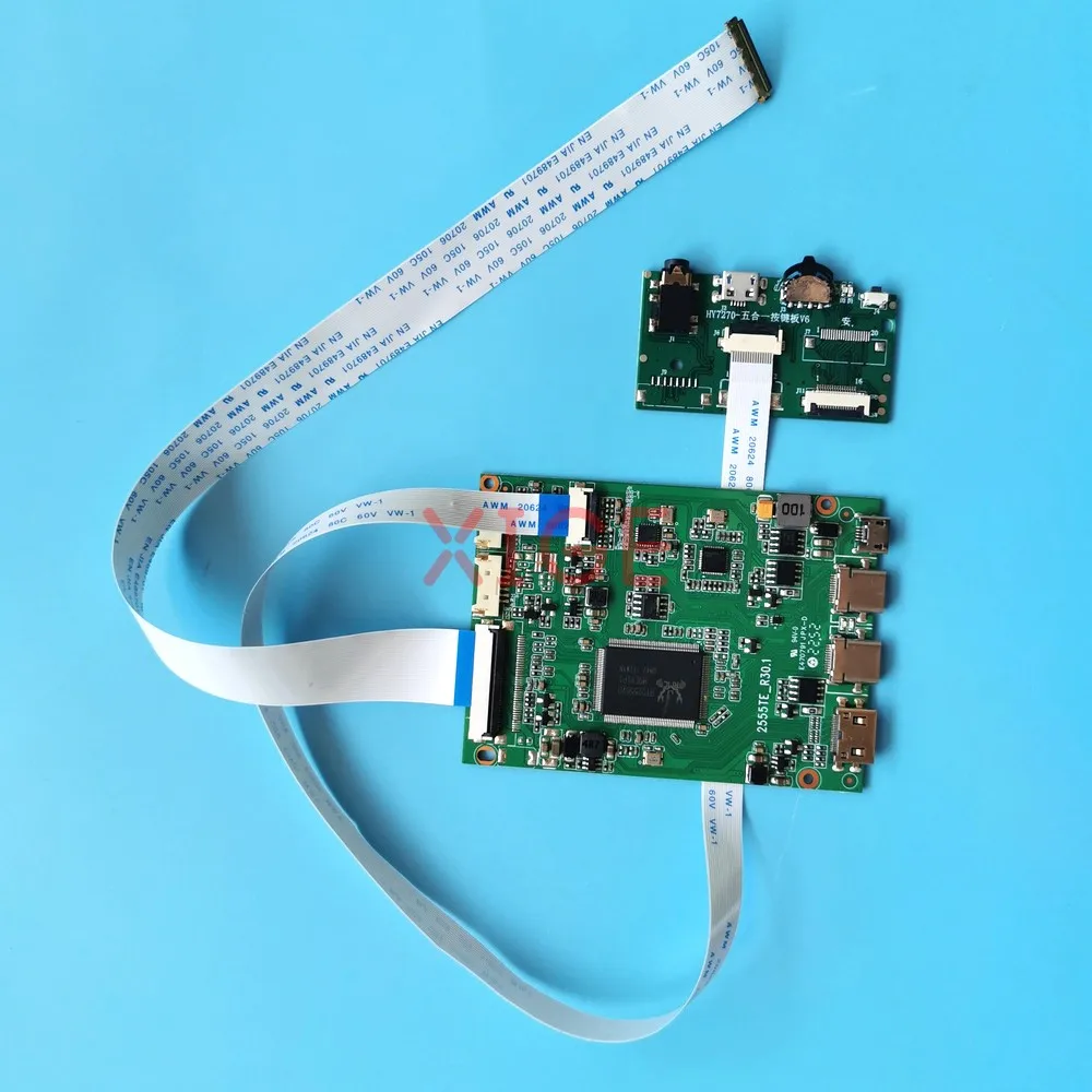 

LCD Driver Controller Board For B140XTN02.4/9 140XTN02.D/2.E Kit DIY 30 Pin EDP Laptop Screen 14" 2 TYPEC HDMI-Mini 1366x768