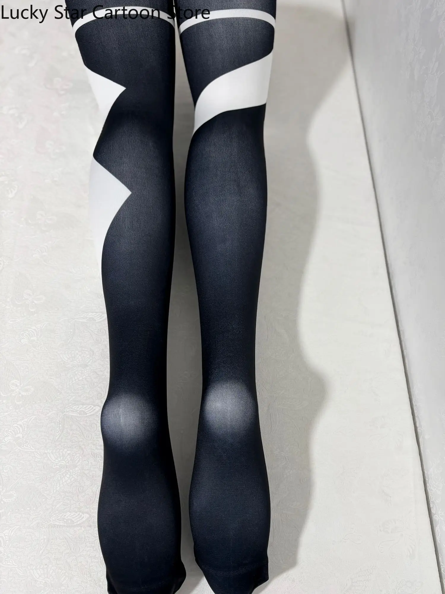 Game Azur Lane Admiral Hipper Anime Printed Pantyhose Comic Con Prop Role Play Stocking Women Cosplay Halloween Gift  Role Play view 6