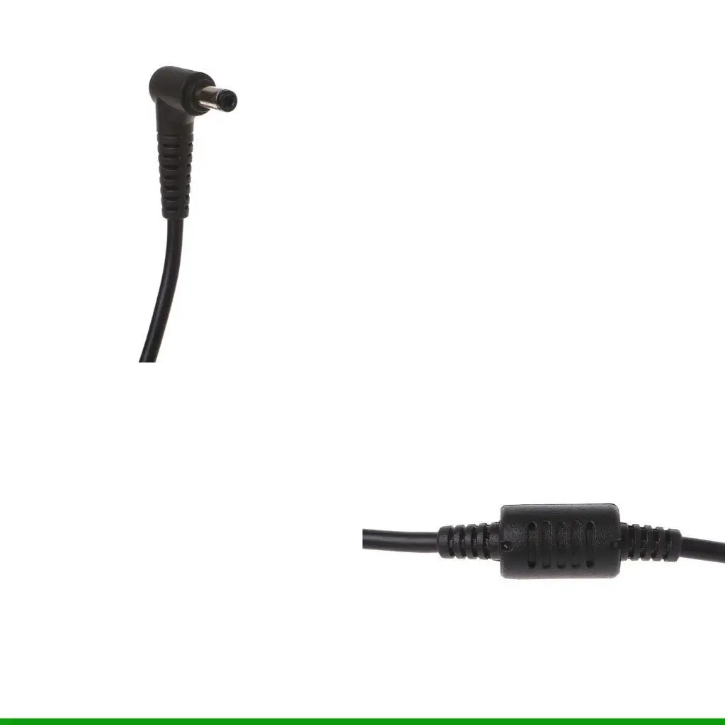 U55C 2PCS  Connector Cord Laptop Power Cable 5.5x2.5mm Connector Male Port Charging Adapter