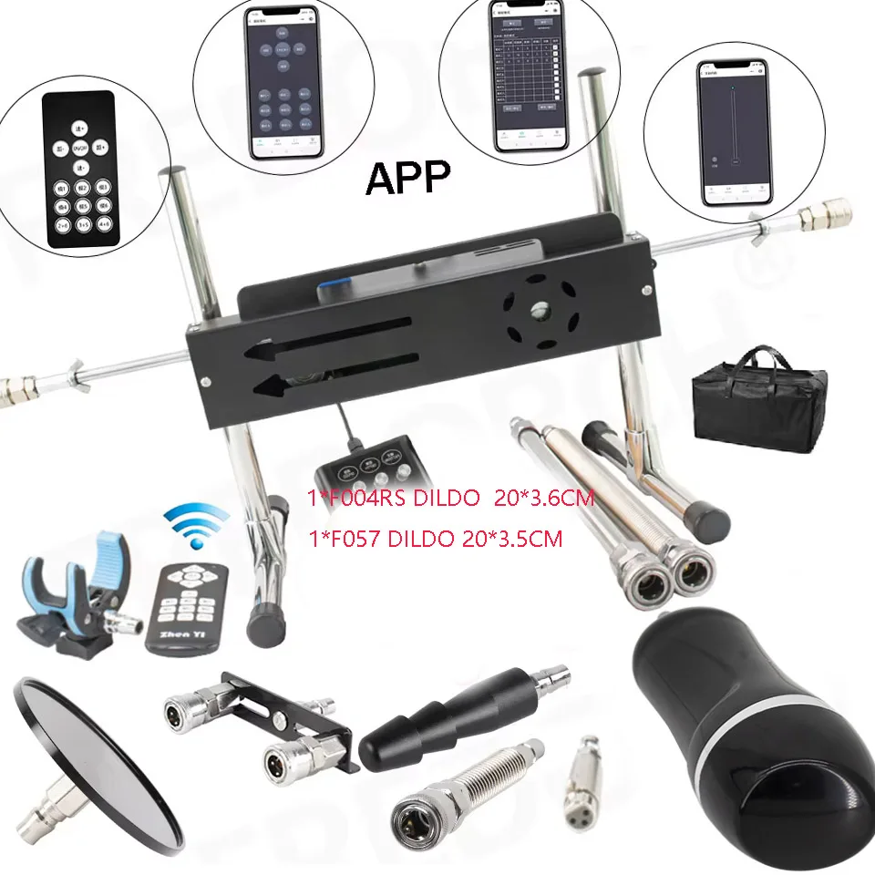FREDORCH 200W APP Premium sex machine System con Dildo Thrusting Love Sex Machine telecomando 3-15cm per le donne sex machine