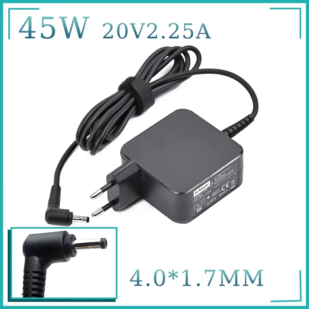 20V 2.25A 45W 4.0*1.7MM Laptop Adapter Charger For Lenovo YOGA 310 510 520 710 MIIX5 7000 Air 12 13 ideapad 320 100 110  N22 N42
