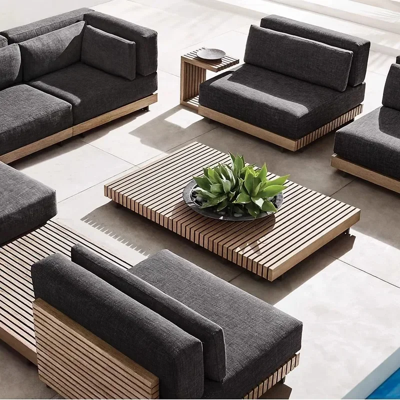 

Nordic outdoor sofa, outdoor furniture combination