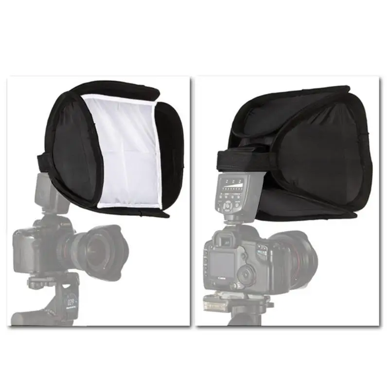 Foldable Flash Diffuser Softbox Universal Professional Photography Mini Photo Diffuser Soft Light Box For Camera