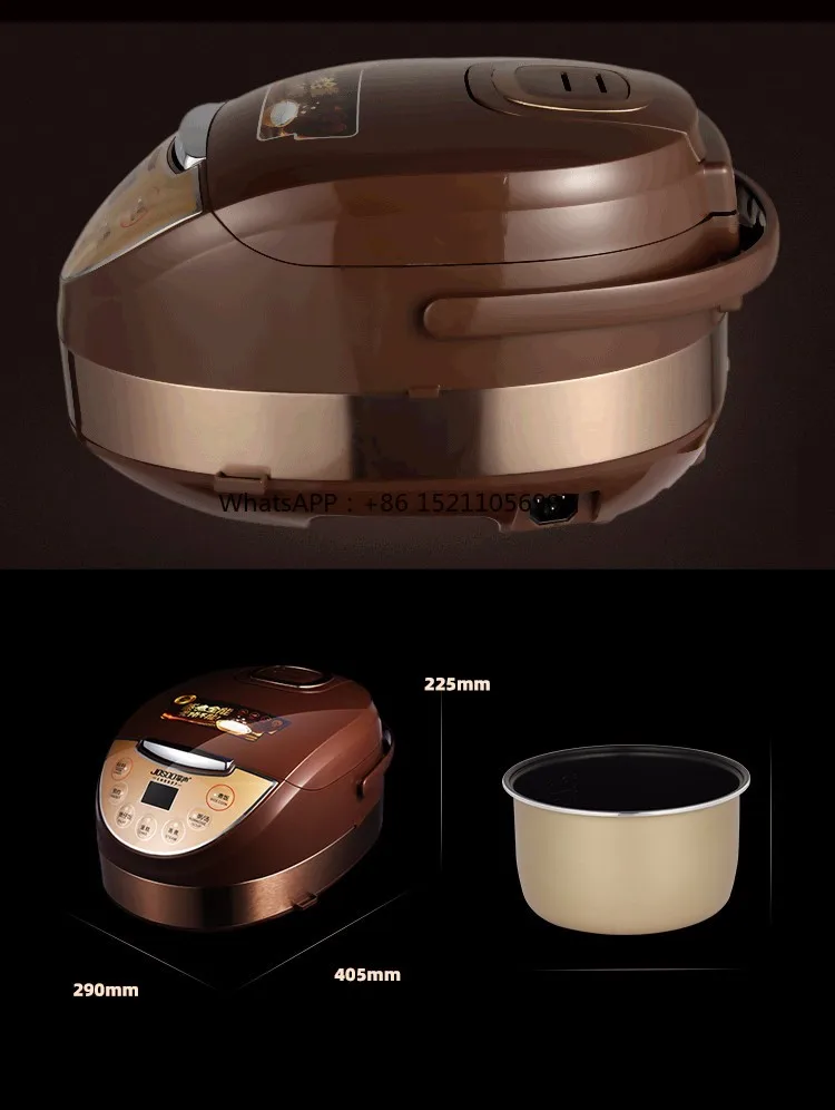 Pot Electric Best Multi Cookers 5 Liter Rice Cooker -appliances Kitchen Customized Rice Warmer Stainless Steel Inner