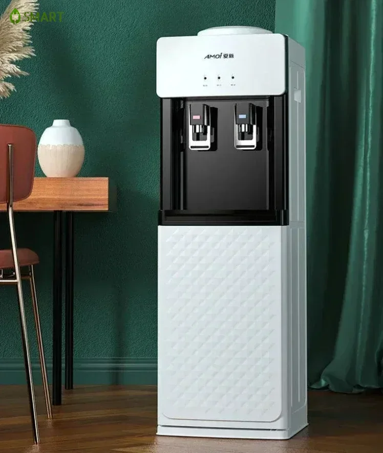 New Model of Household Vertical Desktop Small Office Barreled Automatic Water Dispenser with Refrigeration and Heating.