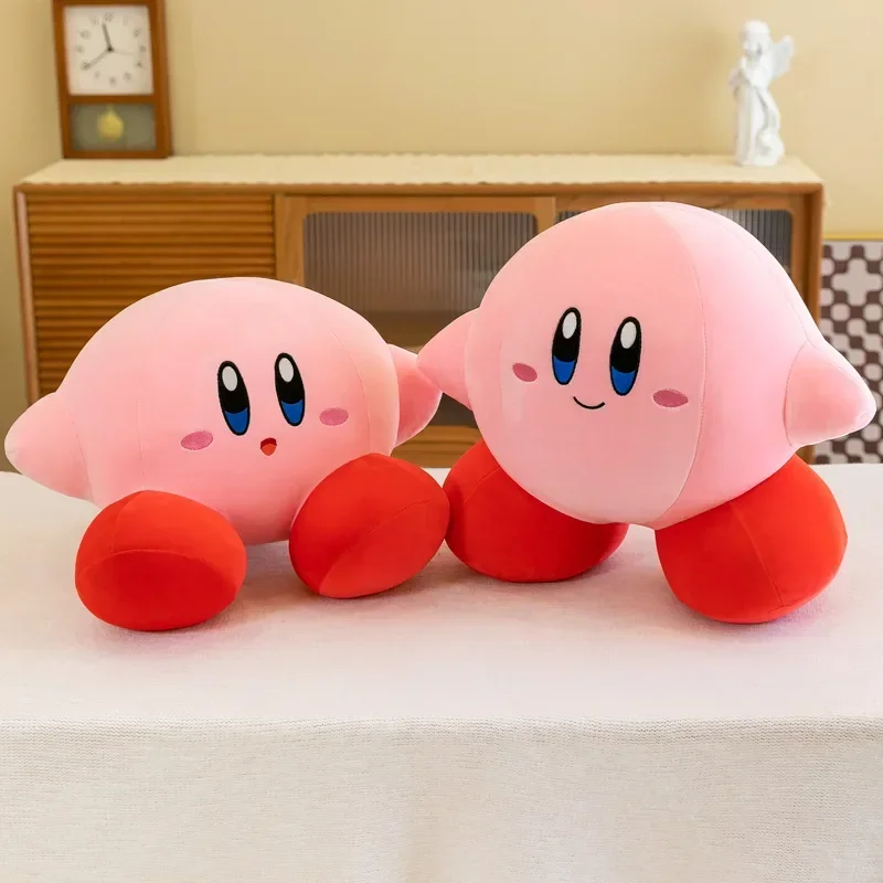 30cm Anime Star Kirbyed Plush Toys Soft Stuffed Animal Doll Fluffy Pink Plush Doll Pillow Room Decor Toys For Children's Gift