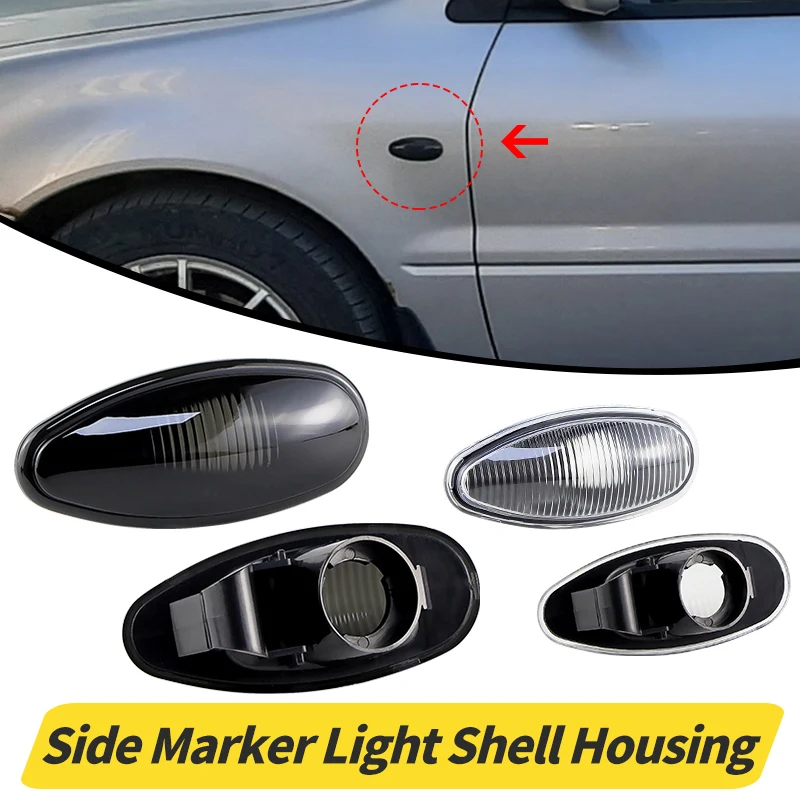 

2PCS For Mitsubishi Pajero Sport K9 Galant Outlander Lancer Freeca I-Miev Car Turn Signal Side Fender Marker Light Shell Housing