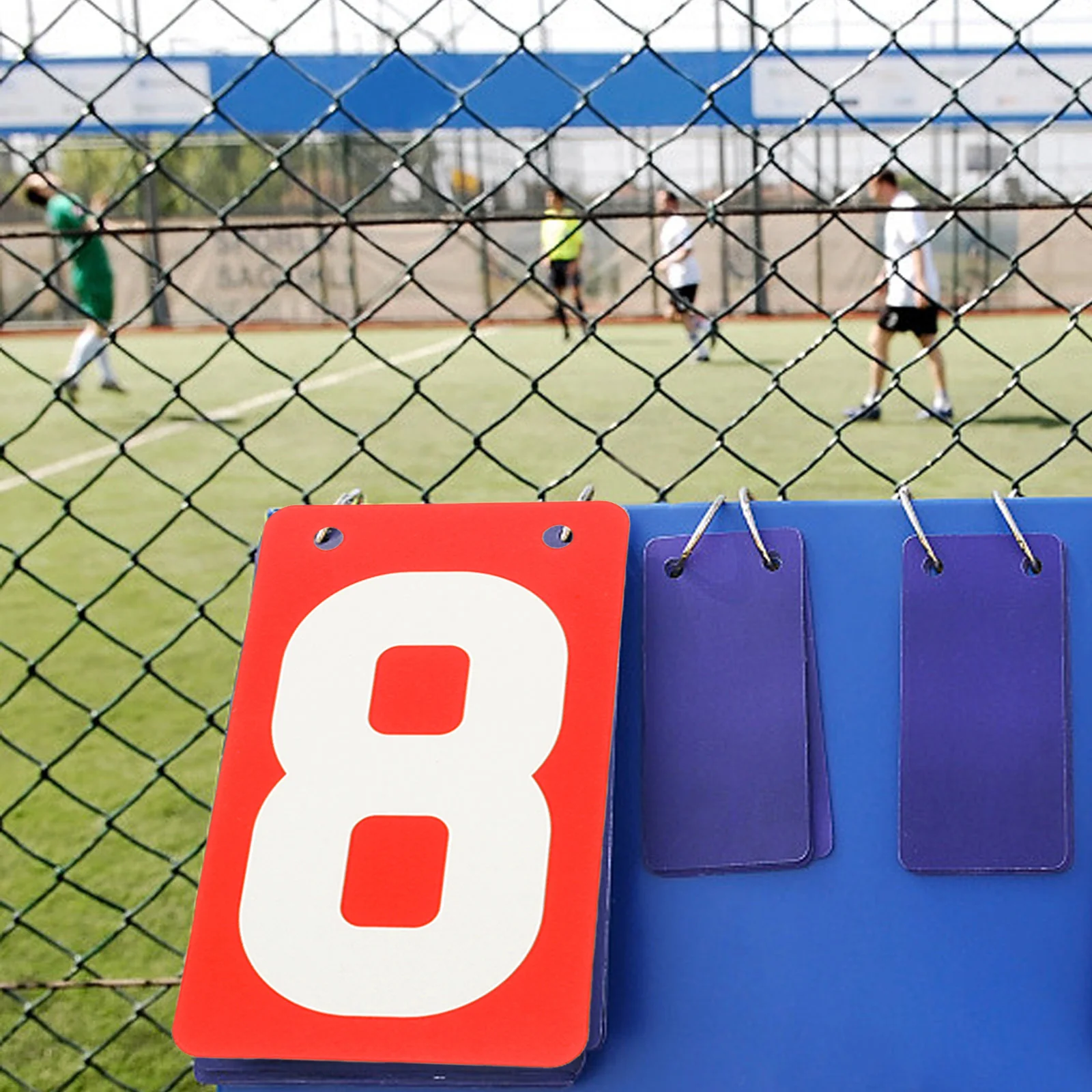 Marcador portátil de tarjetas numéricas para billar, tenis, Pickleball, partido, 10 Uds.