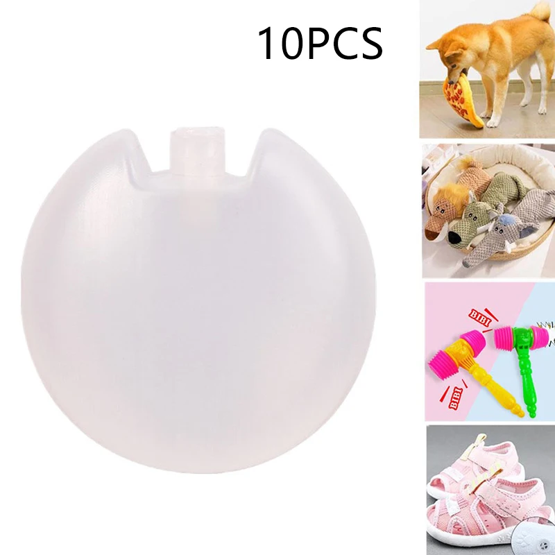 10pcs/lot Plastic Plush Toys Squeaky Doll Noise Maker Insert Super Loud Replacement Squeakers Repair Fix Pet Dog Supplies