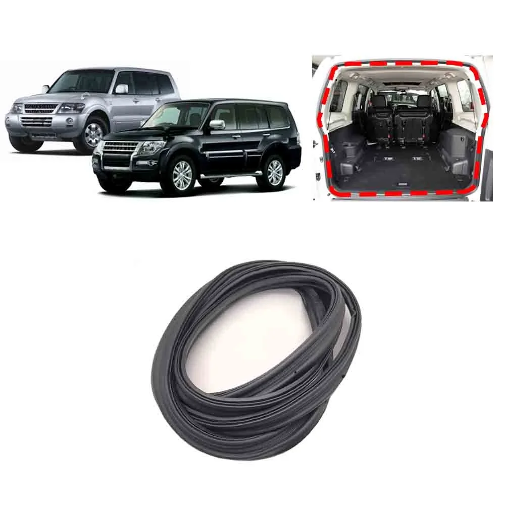 

1 Piece Tail Door Rubber Seal for Pajero V70 Rear Door Post Strip for Montero V90 V80 Weatherstrip for Shogun V60 MR437181