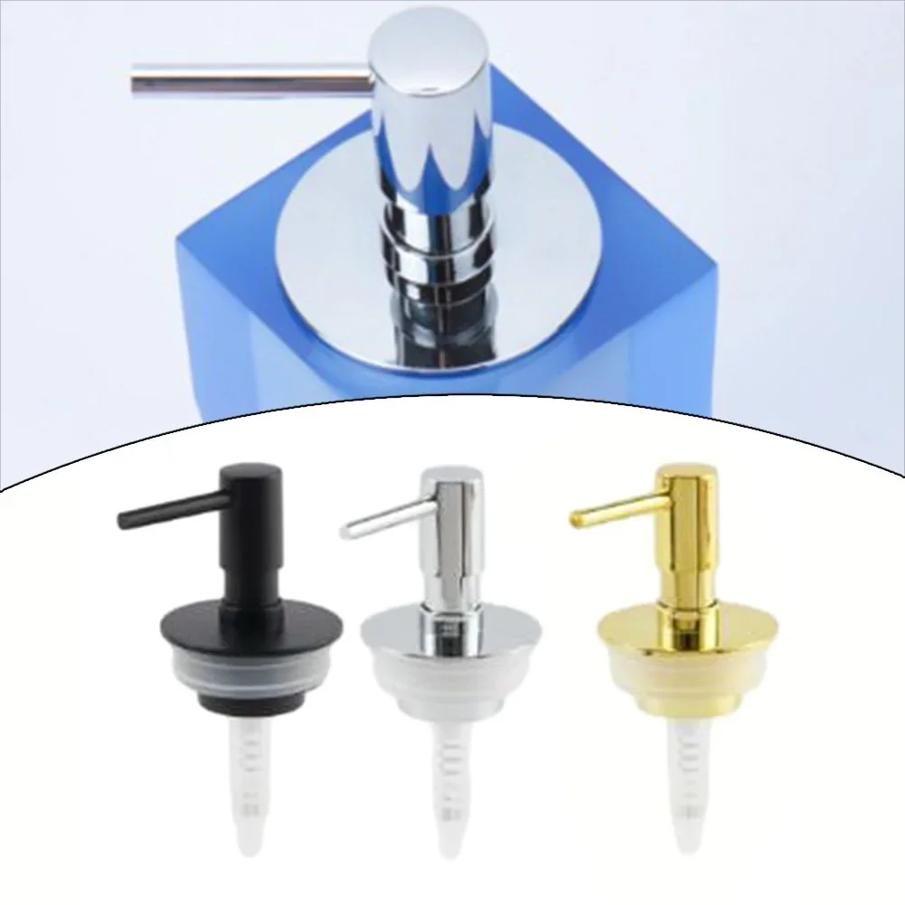 Plastic DIY Soap Pump Liquid Lotion Dispenser Replacement Head Jar Tube 28/400 Thread Standard Pump Cap Cap Liquid Soap Dispense