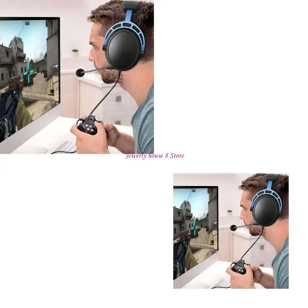 

New 3.5mm Replacement Headphone Cable Cord Line for HyperX- Cloud/Cloud for Alpha Gaming Headsets