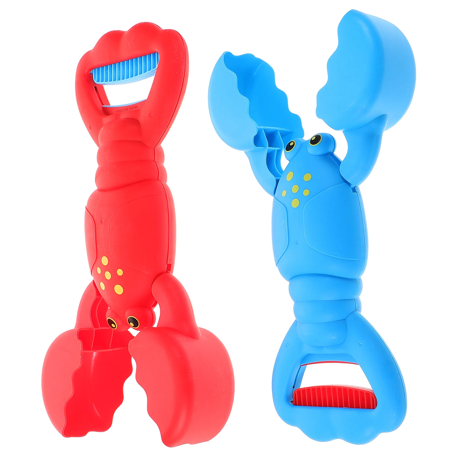 2Pcs Lobster Grab Toys Plastic Beach Sand Digger Kids Sandbox Toy for Fun Lightweight Portable Outdoor Play