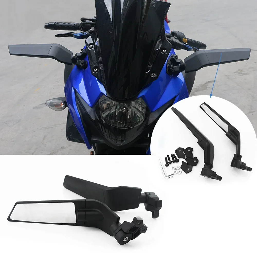 

Motorbikes Modified Sports Car Racing Stator Wing Folding Mirrors