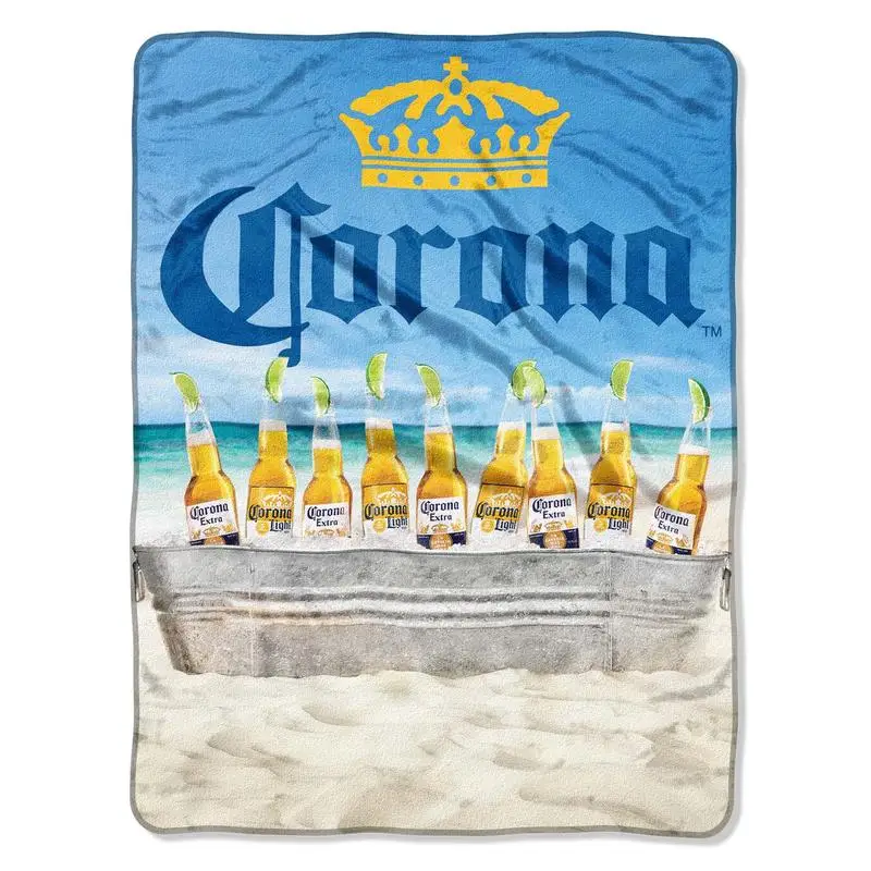 Beer Corona Extra Vintage Fleece Blanket Corona Extra Beer Since 1925 Throw Blanket Gift For Fan Corona Extra Merch Warm Wint
