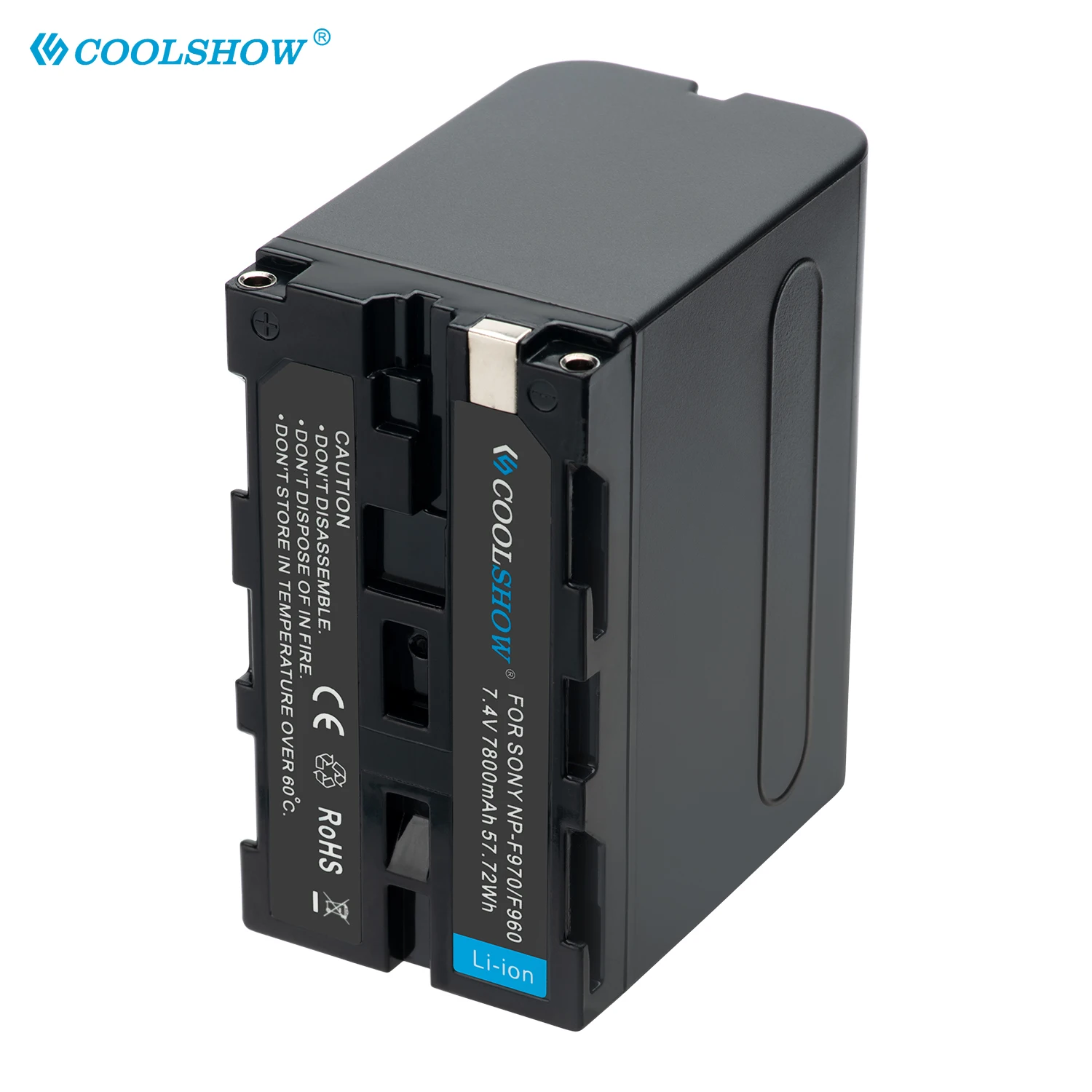 NP-F970 NP-F960 Battery for Sony DSR-PD150 PD170 HDRAX2000 FX7 FX1000 HVL-LBPB Yongnuo Godox LED Video Light Batteries 7800mah