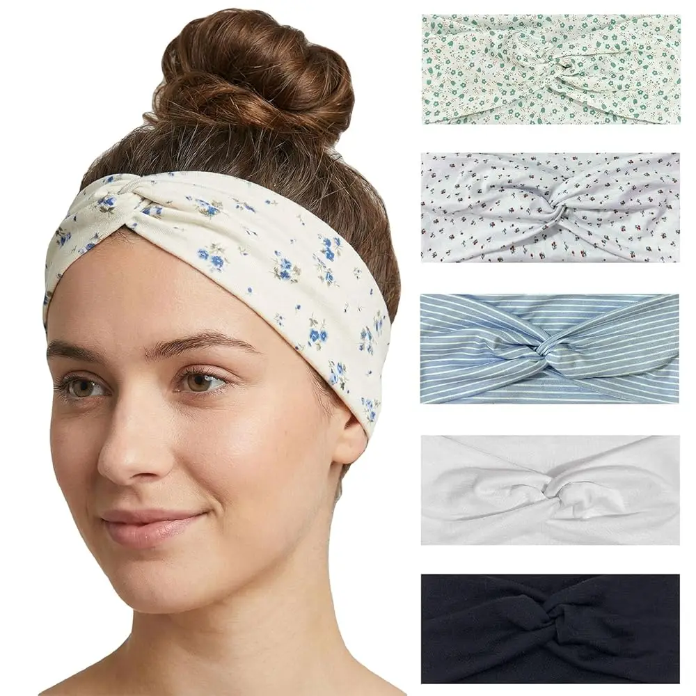

6 Pcs Cute Headbands for Women Trendy Head Bands for Women's Hair Non Slip Fashion Headband