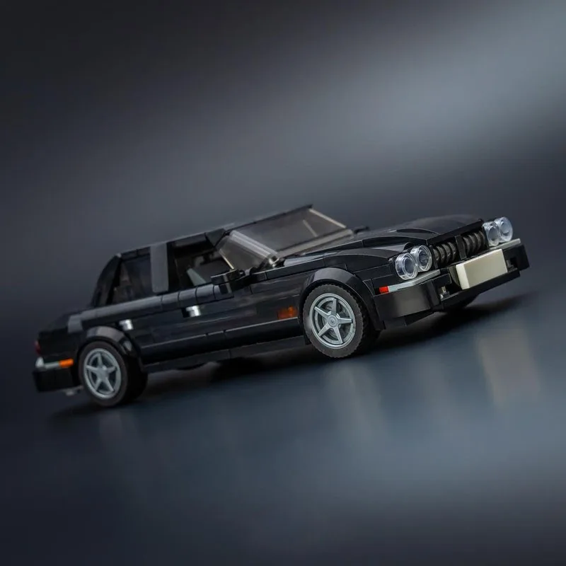 

MOC-255576 New Urban Black Sports Iconic Supercar Racing Building Block Model 437 Parts Boys Children's Birthday Toy Gift