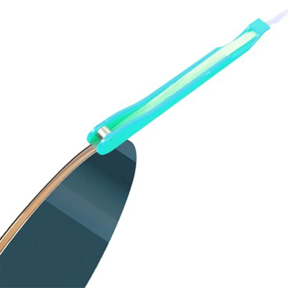 A74U Hand Foiler for Stained Glass, Portable Copper Foil Tool Practical Stained Glass Making Kit Green