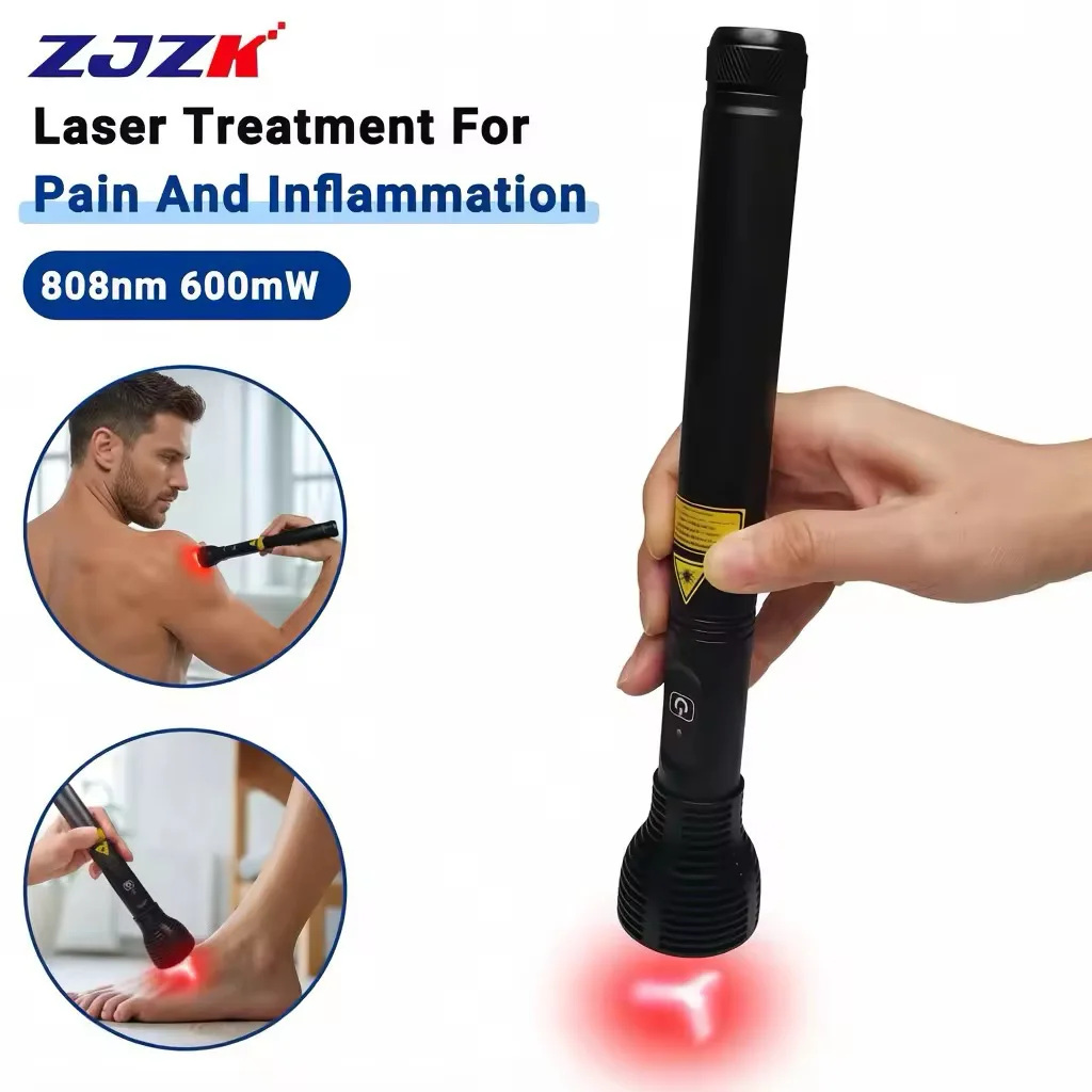 

2026 Portable 600mW 808nm Laser Acupuncture Low Power Medical Pen for Stop Smoking Red Light Therapy Device