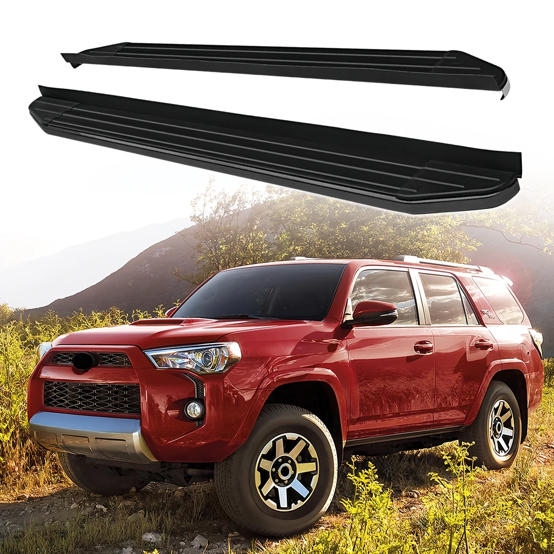 

2Pcs Running Boards Side Step Pedal Fixed Foot Step Pedal Stair Fits for Toyota 4Runner 2010-2024