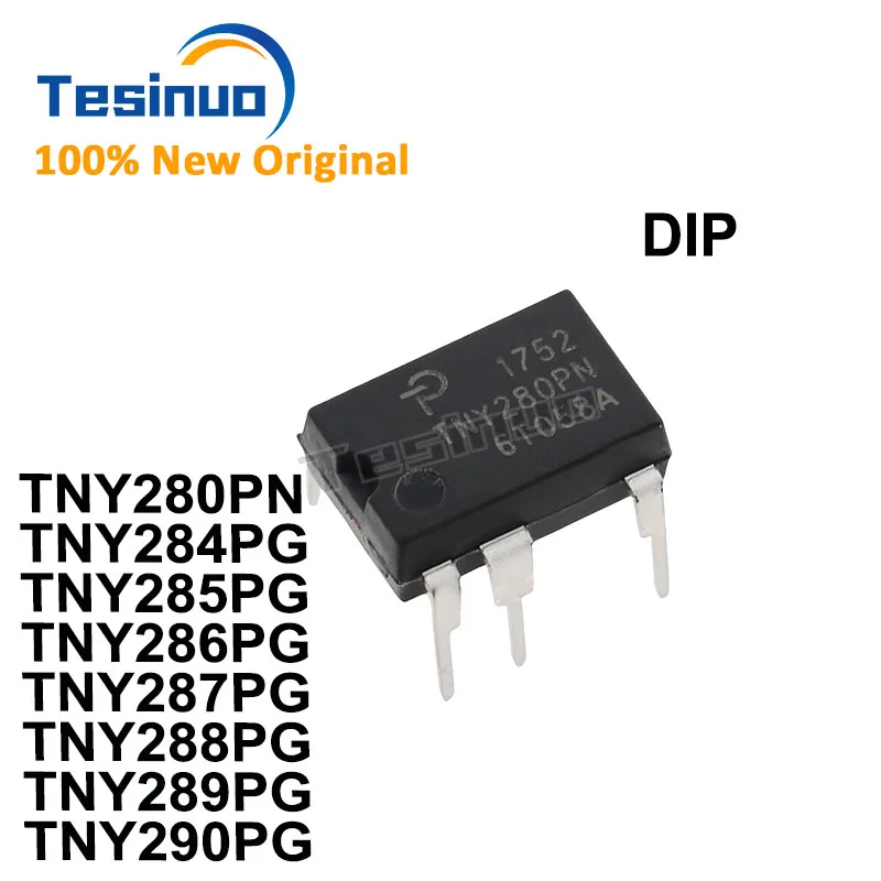 5/pieces New Original TNY280PN TNY284PG TNY285PG TNY286PG TNY287PG TNY288PG TNY289PG TNY290PG DIP Power management chip In Stock