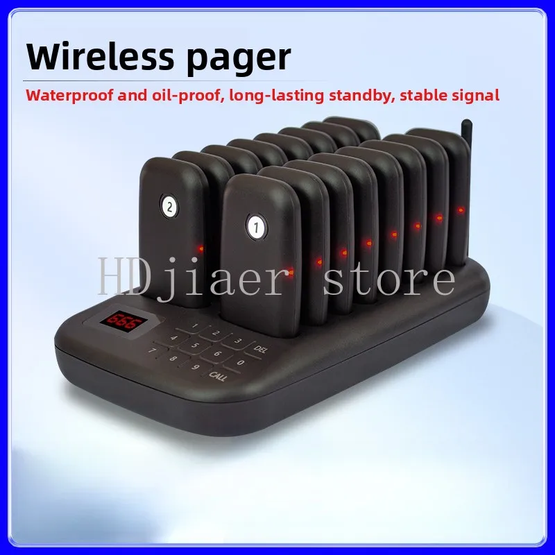 

Catel Jiaxun wireless beeper is a commercial - use device suitable for various scenarios such as coffee shops, Malatang restaura
